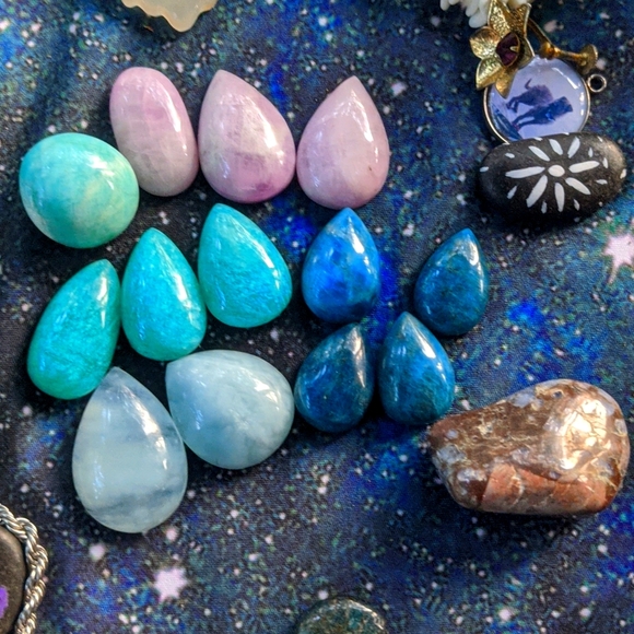 crystal Jewelry - Gemstones For Wire Wrapping (custom necklace by ME!) 💎 Different Prices ✨
